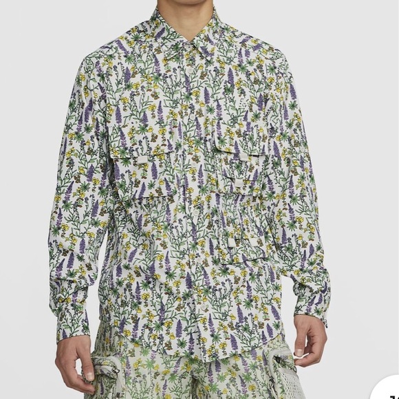Nike ACG Other - Nike ACG Dri-Fit Snowgrass Floral Long Sleeve Shirt Men’s. S